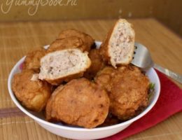 Миниатюра к статье Мясные шарики в пивном кляре