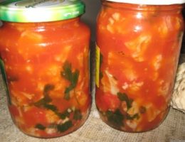 Миниатюра к статье Цветная капуста в томатно-луковом соусе