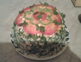 Миниатюра к статье Торт ласковый из кабачков