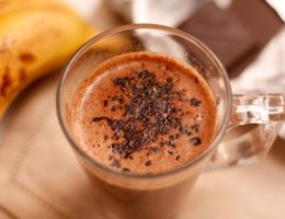 Миниатюра к статье Жаркий банановый коктейль с шоколадом!